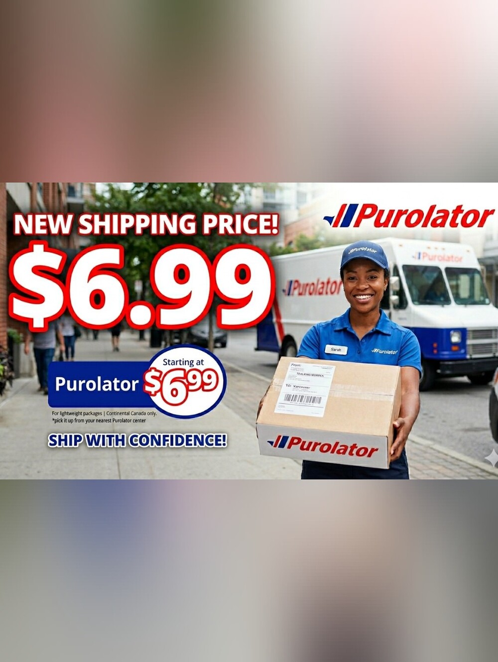 Purolator New Shipping